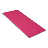 Maxbell Water Floating Mat Roll up Mattress Foam Floating Pad Adults Pool Float Raft Blue and Pink