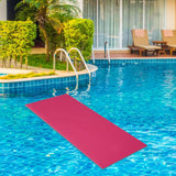 Maxbell Water Floating Mat Roll up Mattress Foam Floating Pad Adults Pool Float Raft Blue and Pink
