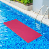 Maxbell Water Floating Mat Roll up Mattress Foam Floating Pad Adults Pool Float Raft Blue and Pink