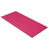 Maxbell Water Floating Mat Roll up Mattress Foam Floating Pad Adults Pool Float Raft Green and Pink
