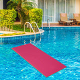 Maxbell Water Floating Mat Roll up Mattress Foam Floating Pad Adults Pool Float Raft Green and Pink