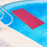 Maxbell Water Floating Mat Roll up Mattress Foam Floating Pad Adults Pool Float Raft Green and Pink