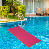 Maxbell Water Floating Mat Roll up Mattress Foam Floating Pad Adults Pool Float Raft Orange and Pink