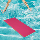 Maxbell Water Floating Mat Roll up Mattress Foam Floating Pad Adults Pool Float Raft Orange and Pink