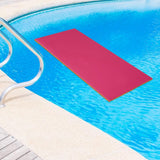 Maxbell Water Floating Mat Roll up Mattress Foam Floating Pad Adults Pool Float Raft Orange and Pink