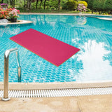 Maxbell Water Floating Mat Roll up Mattress Foam Floating Pad Adults Pool Float Raft Orange and Pink