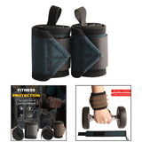 Maxbell Sport Wrist Brace Wrist Band for Right Left Hand Fitness Wrist Support Brace Blue