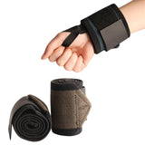 Maxbell Sport Wrist Brace Wrist Band for Right Left Hand Fitness Wrist Support Brace Brown