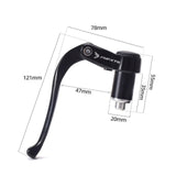 Maxbell 2Pcs Bicycle Brake Lever Bicycle Brake Handles TT Road Bike Handlebar Levers