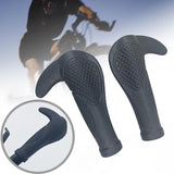Maxbell Bike Bull Horn Handlebar Grips Bicycle Grip Riding Rubber Bike Handle Grips