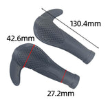 Maxbell Bike Bull Horn Handlebar Grips Bicycle Grip Riding Rubber Bike Handle Grips