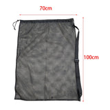 Maxbell Outdoor Sports Ball Bag Drawstring Carrying Bag Gym Mesh Sport Equipment Bag
