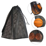 Maxbell Outdoor Sports Ball Bag Drawstring Carrying Bag Gym Mesh Sport Equipment Bag