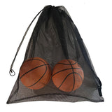 Maxbell Outdoor Sports Ball Bag Drawstring Carrying Bag Gym Mesh Sport Equipment Bag