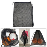 Maxbell Outdoor Sports Ball Bag Drawstring Carrying Bag Gym Mesh Sport Equipment Bag
