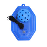 Maxbell Pickleball Trainer with Pickleball Ball Rebound Practice Tool for Sport with Blue Ball