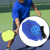 Maxbell Pickleball Trainer with Pickleball Ball Rebound Practice Tool for Sport with Blue Ball