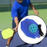 Maxbell Pickleball Trainer with Pickleball Ball Rebound Practice Tool for Sport with Sky Blue Ball