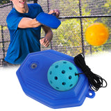 Maxbell Pickleball Trainer with Pickleball Ball Rebound Practice Tool for Sport with Sky Blue Ball