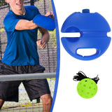 Maxbell Pickleball Trainer with Pickleball Ball Rebound Practice Tool for Sport with Green Ball