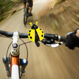 Maxbell Kids Bike Bell Cute Children Bike Bell Handlebar Decoration Road Bicycle Yellow