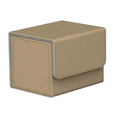 Maxbell Card Holder Display Holds 100 Cards Protective Trading Card Deck Storage Box Khaki