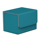 Maxbell Card Holder Display Holds 100 Cards Protective Trading Card Deck Storage Box Blue