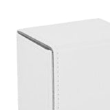 Maxbell Card Deck Box with 2 Dividers Fits 100+ for Collectible Trading Cards Sturdy White