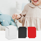 Maxbell Card Deck Box Holder with 2 Dividers Fits 100+ Versatile Sturdy 8x7.8x10.3cm White