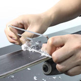 Maxbell Snowboard Wax Scraper Clear Wax Removal Board for Single Board Waxing Repair