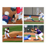 Maxbell Baseball Sliding Gloves Protective Gloves for Base Running Exercise Practice Style A