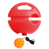 Maxbell Pickleball Trainer Pickleball Ball with Cord Rebound Practice Ball for Sport Red with Orange Ball
