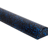 Maxbell Muscle Roller Balance Training Back Neck Legs Massage Half Round Foam Roller Black Blue