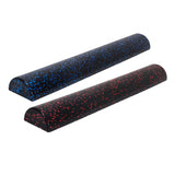 Maxbell Muscle Roller Balance Training Back Neck Legs Massage Half Round Foam Roller Black Blue