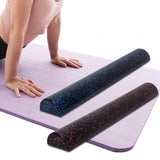 Maxbell Muscle Roller Balance Training Back Neck Legs Massage Half Round Foam Roller Black Blue