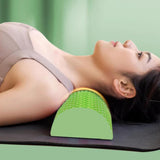 Maxbell Muscle Roller Balance Training Back Neck Legs Massage Half Round Foam Roller Black Blue