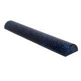 Maxbell Muscle Roller Balance Training Back Neck Legs Massage Half Round Foam Roller Black Blue