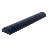 Maxbell Muscle Roller Balance Training Back Neck Legs Massage Half Round Foam Roller Black Blue