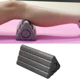 Maxbell Triangle Yoga Block High Density Non Slip Surface Yoga Brick for Leg Neck