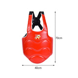 Maxbell Karate Chest Guard Boxing Heavy Punching Women Men Kids Taekwondo Protector