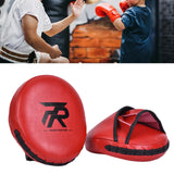 Maxbell Curved Punching Mitts Workout Boxing Hand Pad for Taekwondo Muay Thai Karate Red