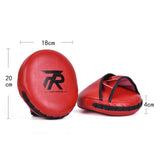 Maxbell Curved Punching Mitts Workout Boxing Hand Pad for Taekwondo Muay Thai Karate Red