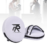 Maxbell Curved Punching Mitts Workout Boxing Hand Pad for Taekwondo Muay Thai Karate White