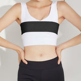 Maxbell Breast Compression Band Elastic Sports Chest Belt for Running Workout Yoga