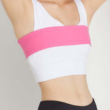 Maxbell Breast Compression Band Elastic Sports Chest Belt for Running Workout Yoga