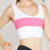 Maxbell Breast Compression Band Elastic Sports Chest Belt for Running Workout Yoga