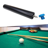 Maxbell Pool Cue Extender Billiards Pool Cue Extension Tool for Enthusiast Men Women Blue