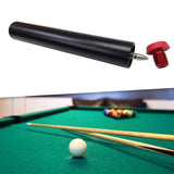 Maxbell Pool Cue Extender Billiards Pool Cue Extension Tool for Enthusiast Men Women Red