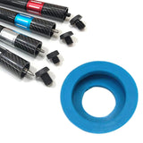 Maxbell Billiard Cue Bottom Practical Durable Portable Spare Part Pool Cue Block End Blue