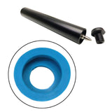 Maxbell Billiard Cue Bottom Practical Durable Portable Spare Part Pool Cue Block End Blue